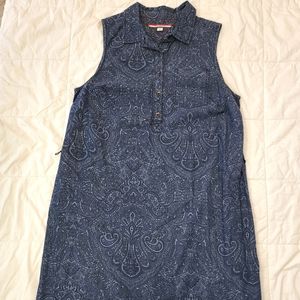 Tommy Hilfiger sleeveless denim jean dress